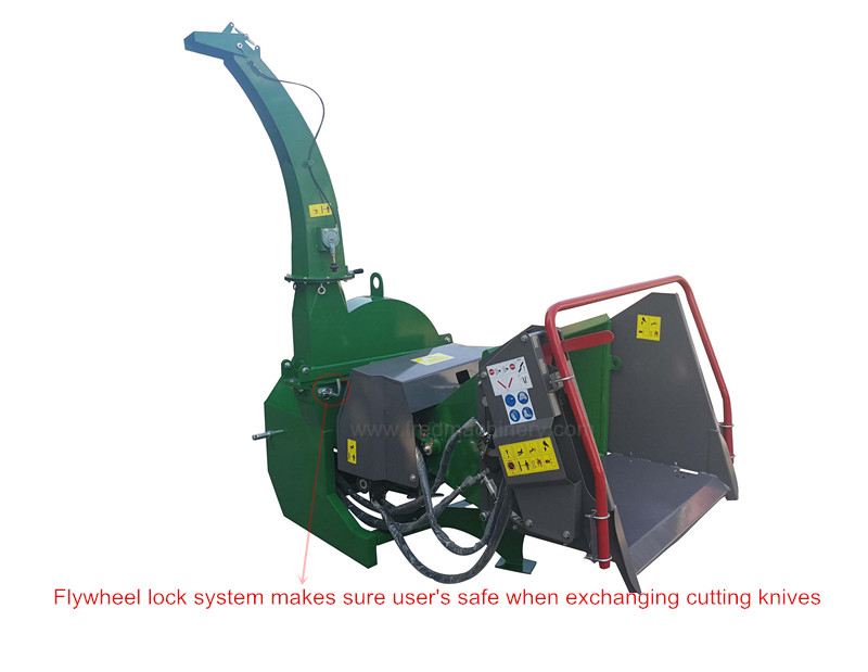 7 дюймов BX72R PTO Hydraulic Wood Chipper