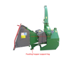 7 дюймов BX72R PTO Hydraulic Wood Chipper