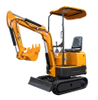 Мини-гусеничный экскаватор