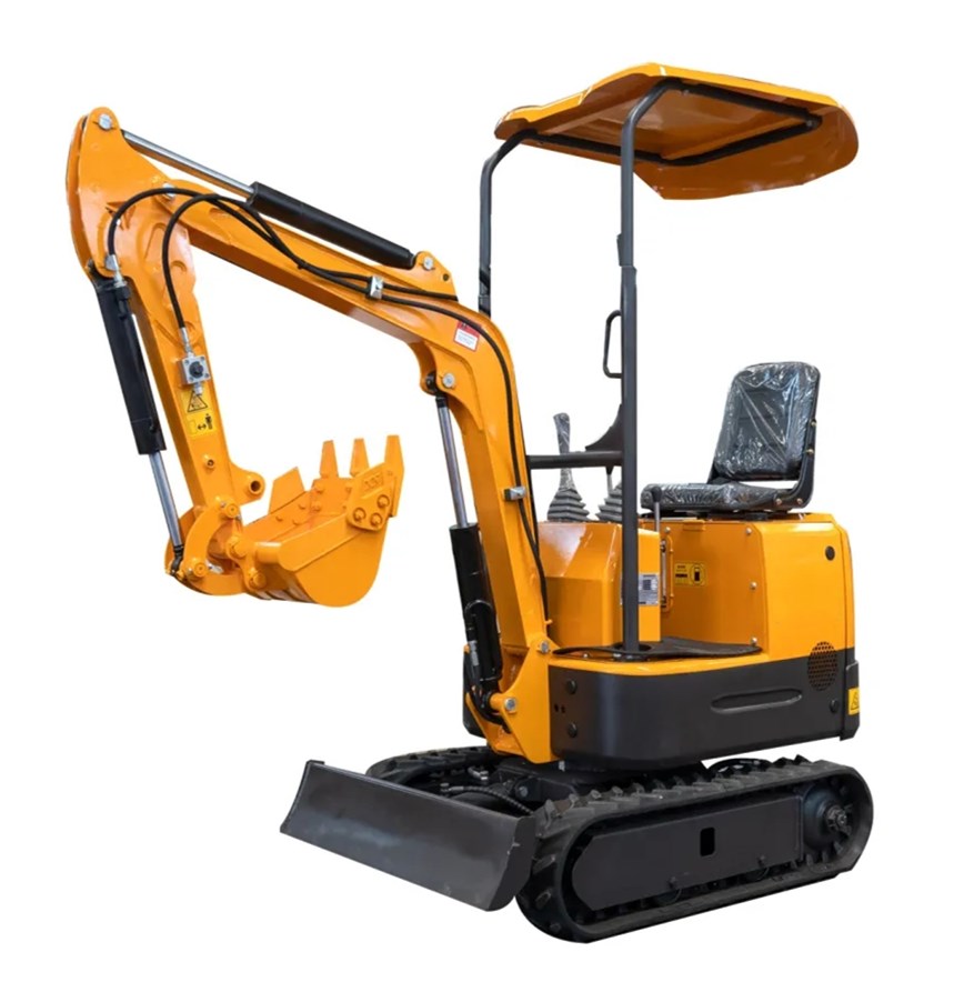 Мини-гусеничный экскаватор